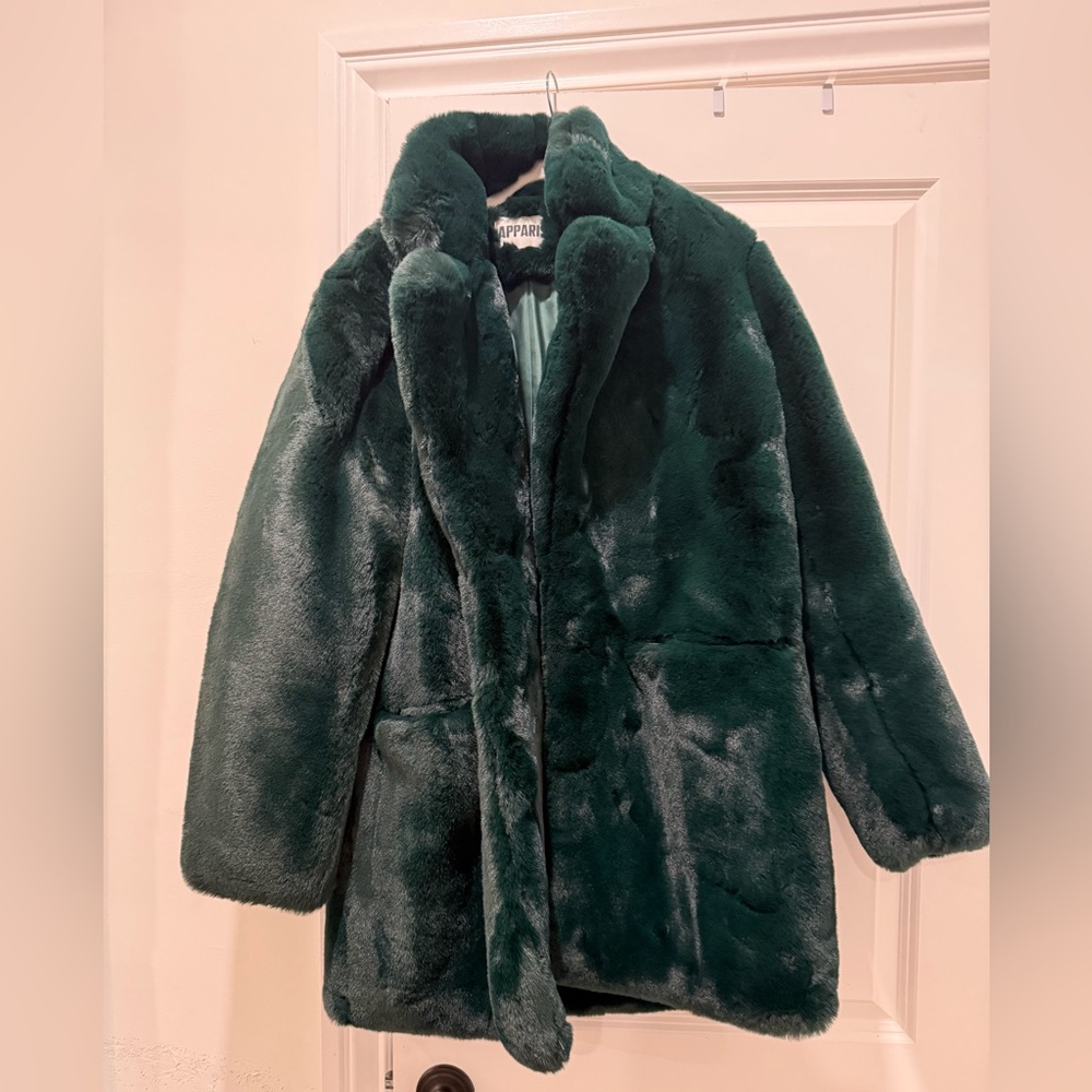Apparis Coat - Green - small